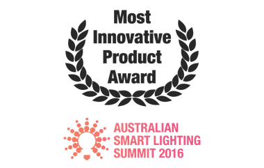 Australian Smart Lighting Summit 2016 Most Innovative Product Award Logo